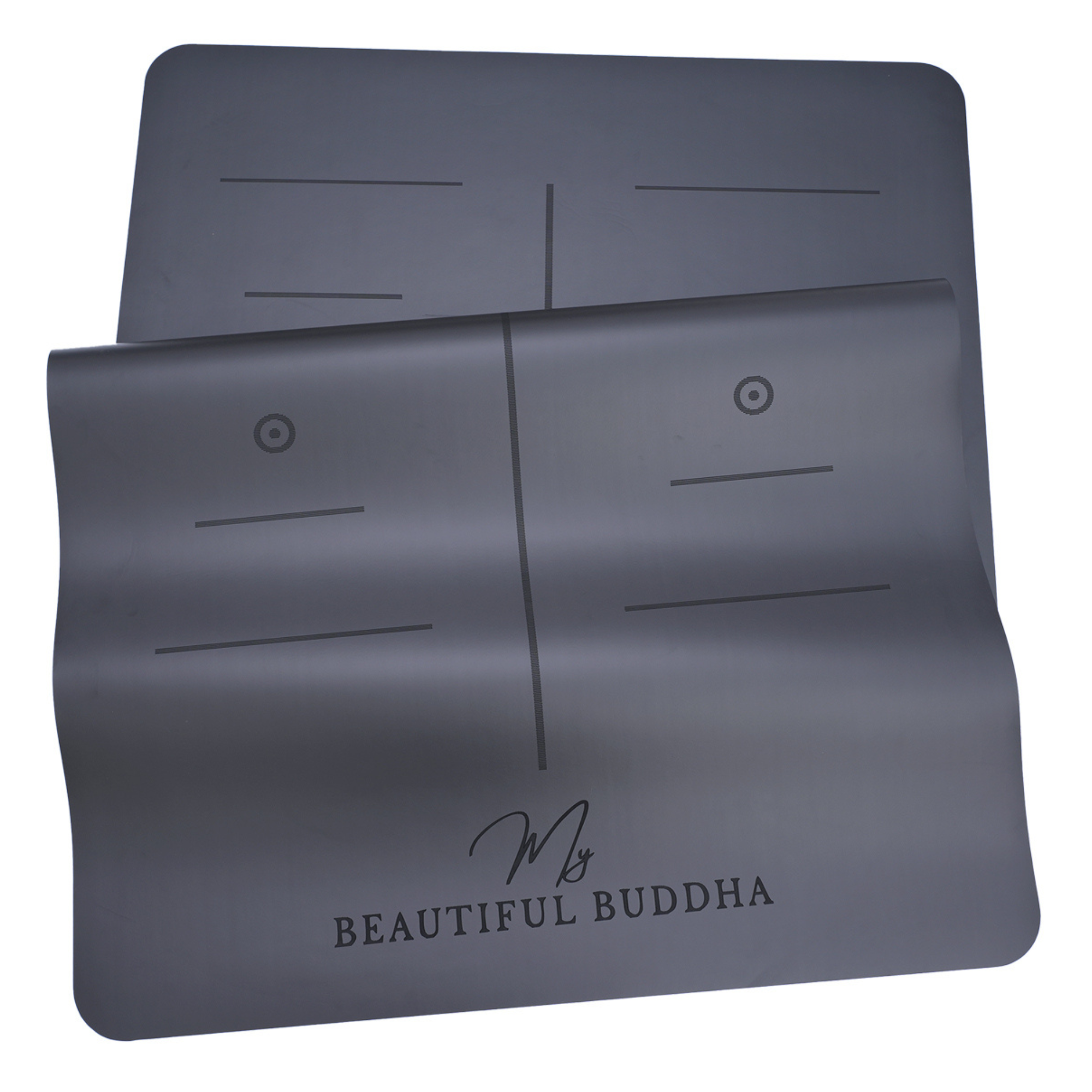 Premium Yoga Mat – Extra Width 86cm – (X-WIDE) + Carry & Stretch Strap