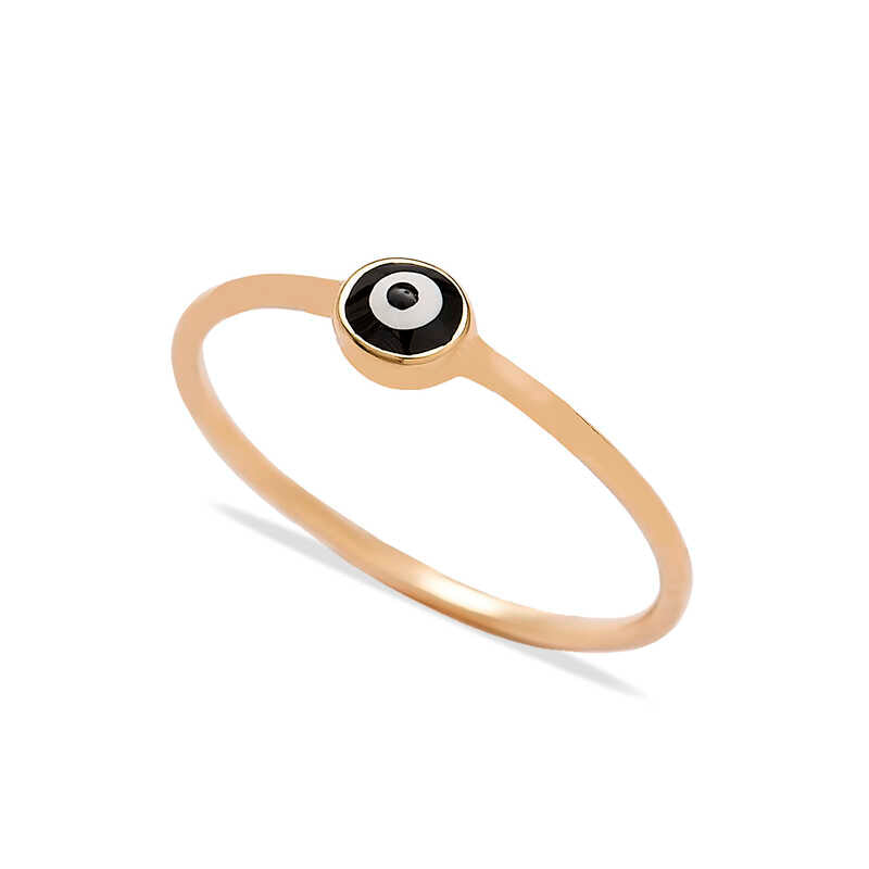Handcrafted Sterling Silver Evil Eye Ring