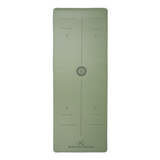 MBB Signature 5mm Studio Yoga Mat with a Carry Stretch Strap - Best Seller - Sage