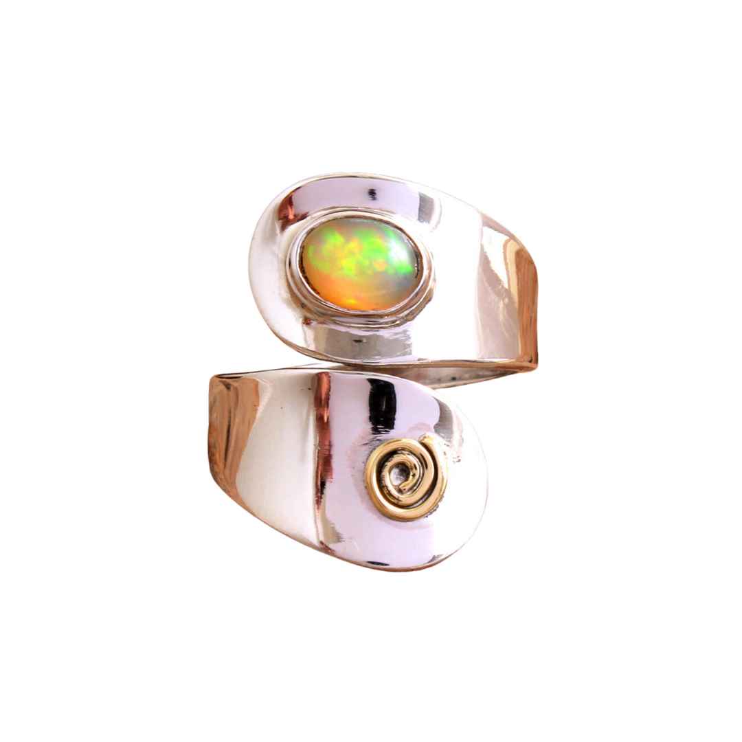 Ethiopian Opal Ring