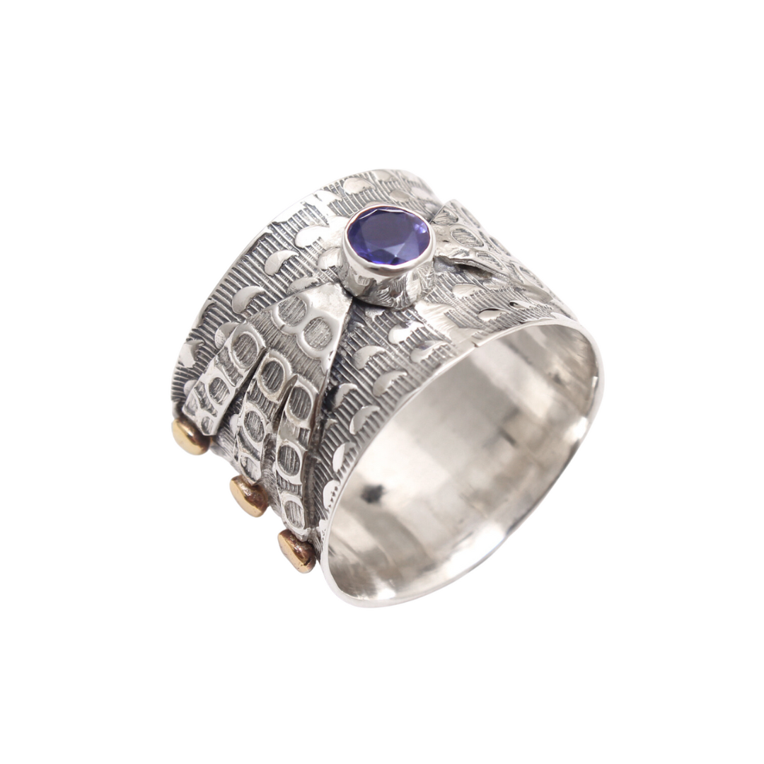 Blue Sapphire Band Ring