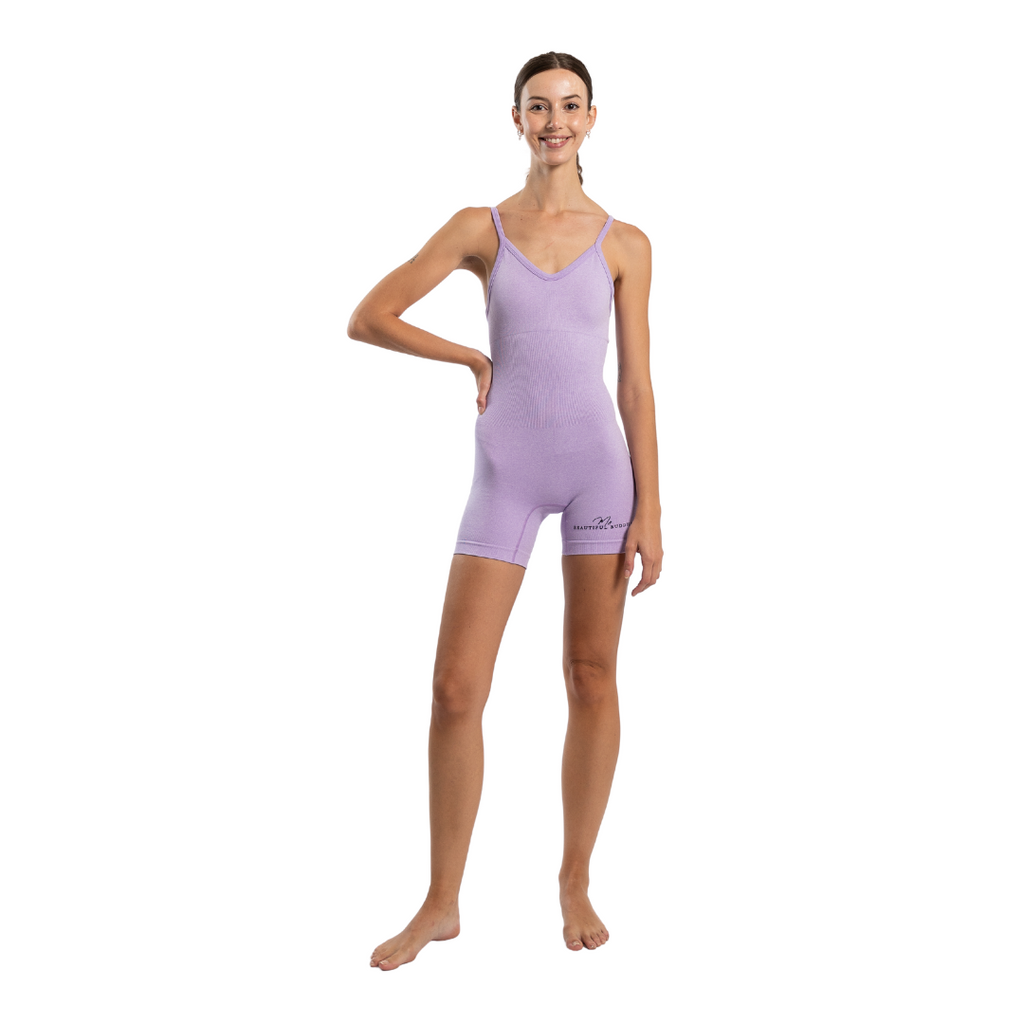 Lilac Short Jumpsuit