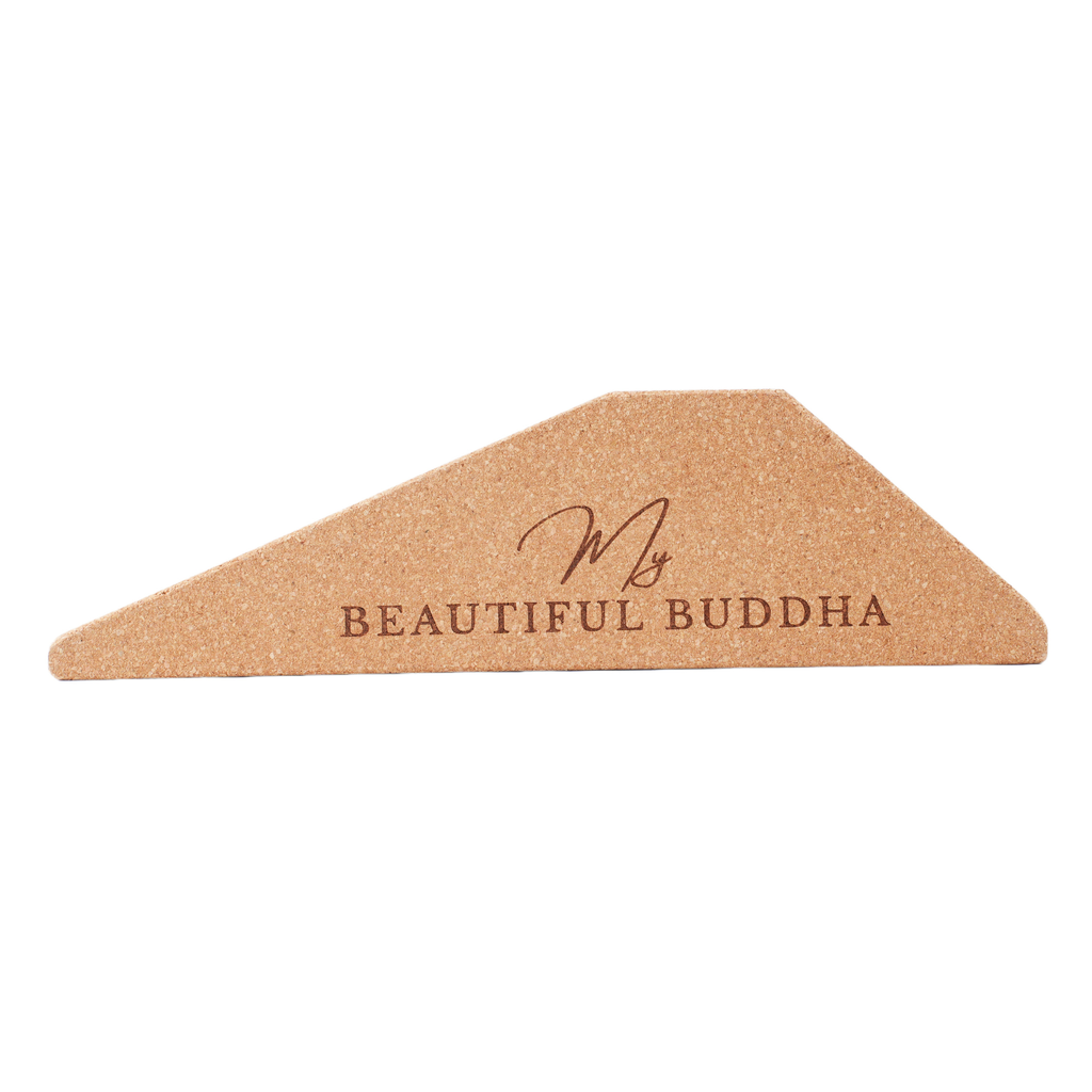 Trapezoid Cork Yoga Wedges – Angled Joint Support for Poses & Postures