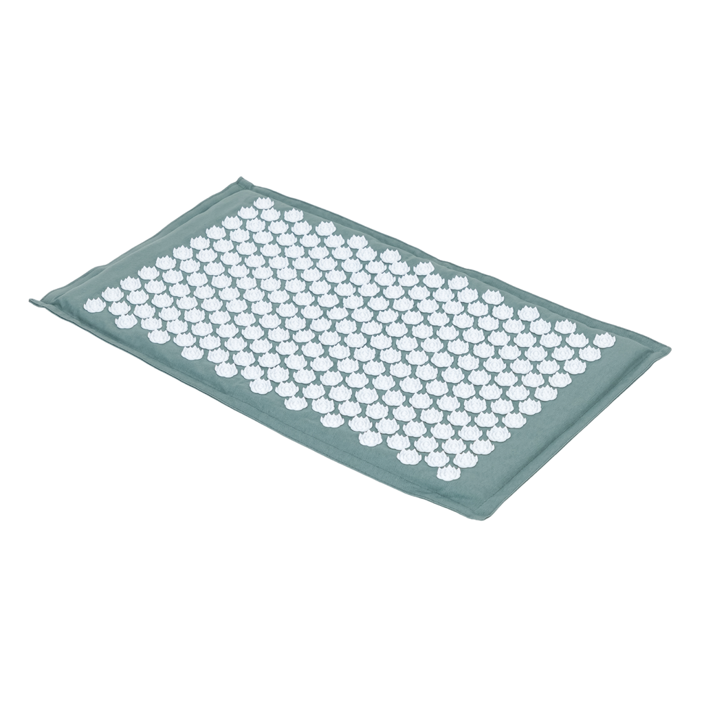 Acupressure Mat & Pillow – Organic Cotton, Coconut Husk & Lotus Spikes