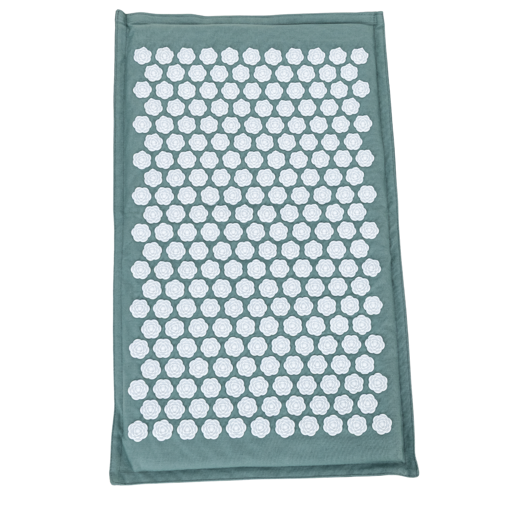 Acupressure Mat & Pillow – Organic Cotton, Coconut Husk & Lotus Spikes