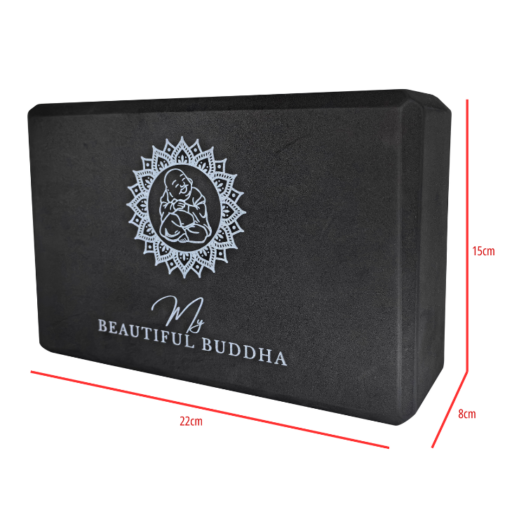 Yoga brick - Black - My Beautiful Buddha