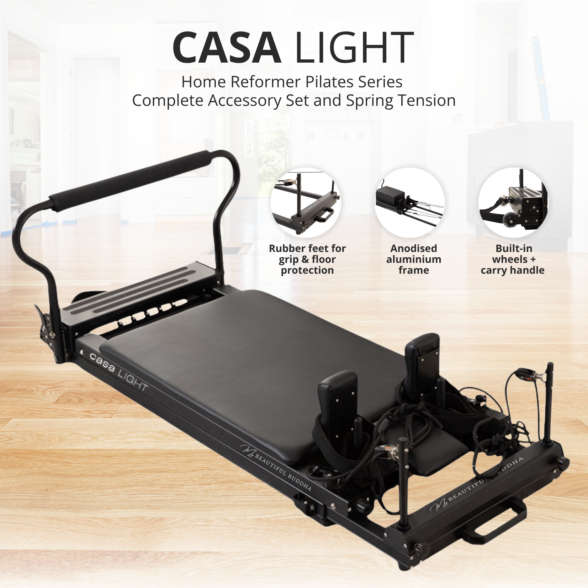 Casa Light – Home Reformer Pilates – Full Set Up