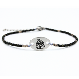 Picasso Silver Buddha Bracelet