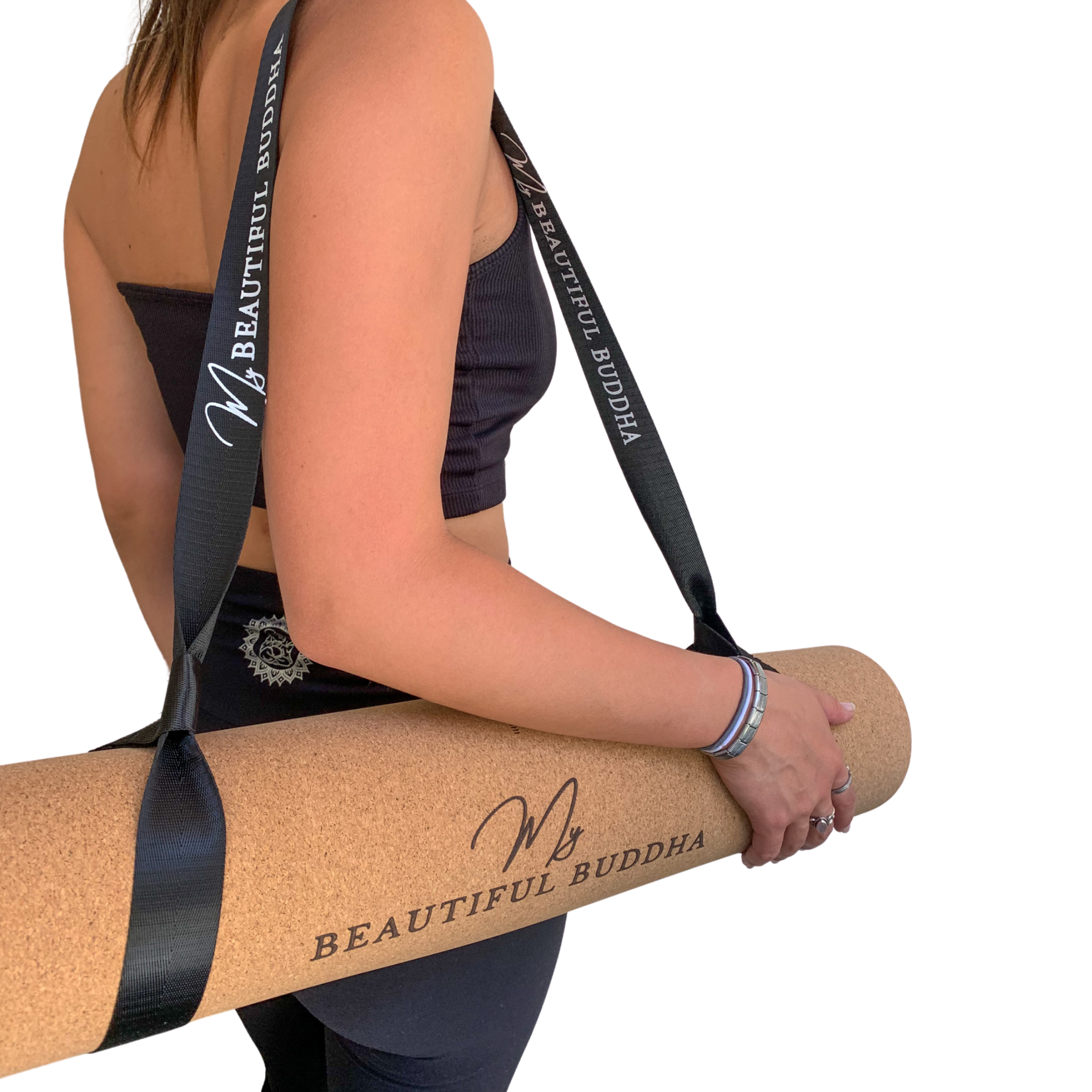 Yoga Mat Carry & Stretch Strap - My Beautiful Buddha
