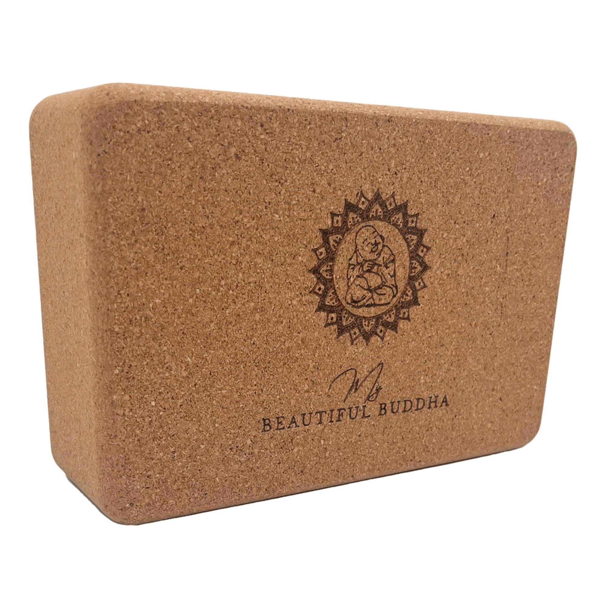 Cork Yoga Block - High Density Non-Slip Support - Yoga & Pilates