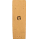 Premium Yoga Mat - Organic Cork + Carry Stretch Strap