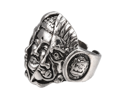 Buddha Cuff Ring