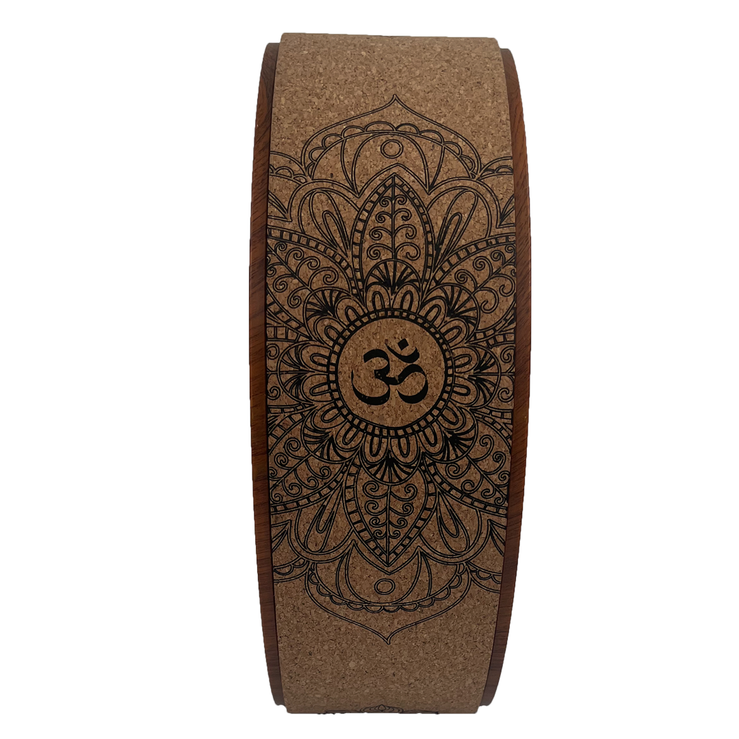 Half Moon Cork Yoga Wheel