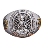 Mahasthamaprapta - Brass Cuff Ring
